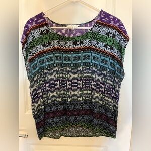 CAbi sleeveless top M, style 832